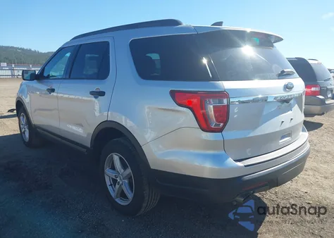 2018 Ford Explorer z USA, uszkodzony, nr VIN 1FM5K8BH0JGC45242